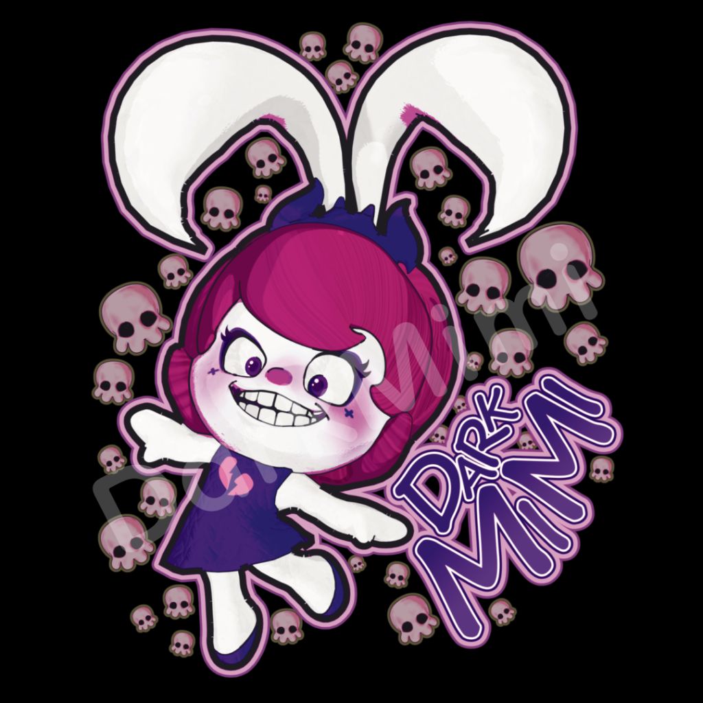 Camiseta DarkMimi Esqueletos